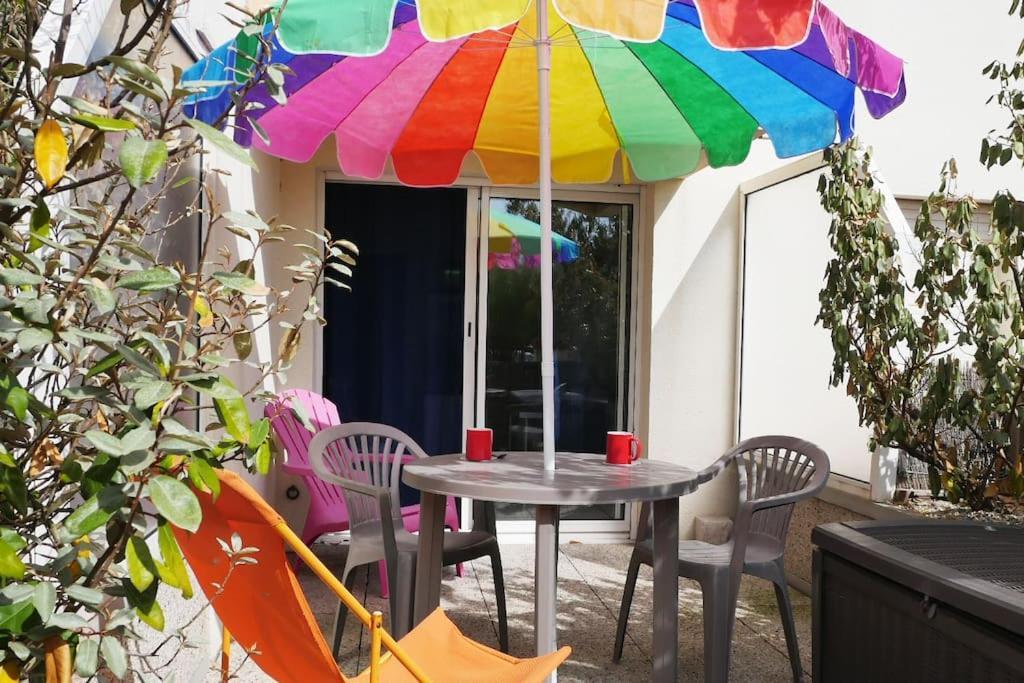 Superbe TERRASSE en plein cœur de Wimereux Exterior foto